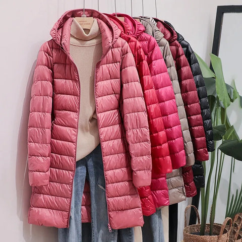 Elegant down jacket best sale